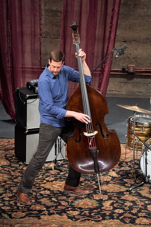 man playing cello